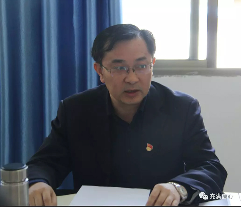 黄小刚到群力煤矿考核2018年度领导班子和领导人员